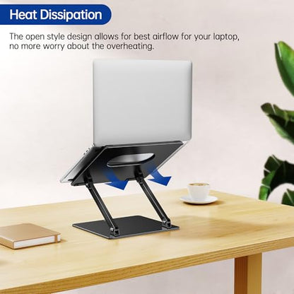 BESIGN LS10 Black Adjustable Laptop Stand for 10-14" Laptops