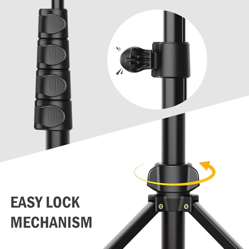 Liphisy 64 Inches LPS163 Tripod Unit Black