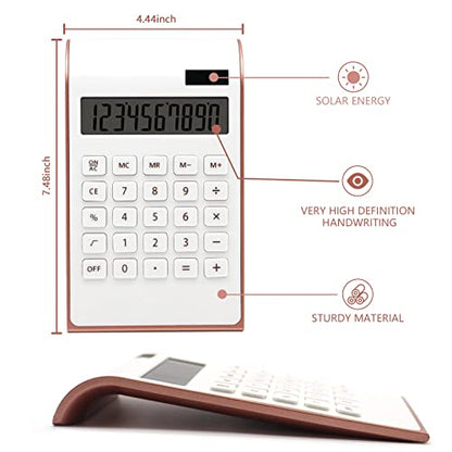 UPIHO 4 Inches Model 1 Solar Powered LCD Calculator 10 Digits