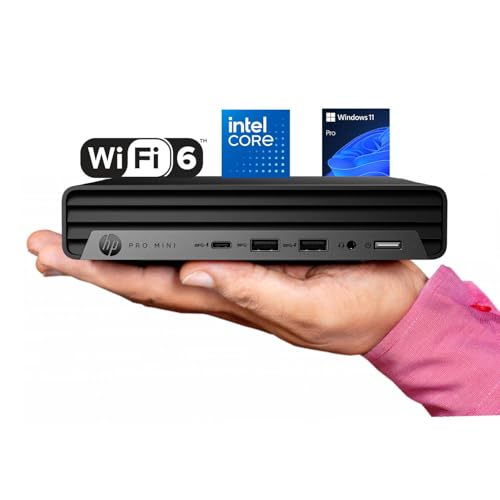 HP Pro 400 G9 Mini PC 1.1GHz 16GB DDR5 256GB PCIe 4K HDMI DisplayPort