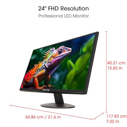 Sceptre 24" E248W-19203R FHD 1080p 60Hz LED Monitor