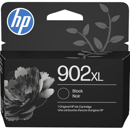 HP 902XL Black High-Yield Ink Cartridge - Model T6M14AN - 750 Pages Yield - Compatible with OfficeJet Pro Series