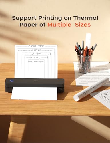 PRT MT610 Pro Portable Thermal Printer Monochrome 300 dpi 1.1 lb