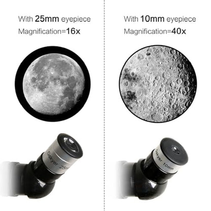 Gskyer 70mm AZ Mount Astronomical Telescope 400mm Focal Length Manual Focus