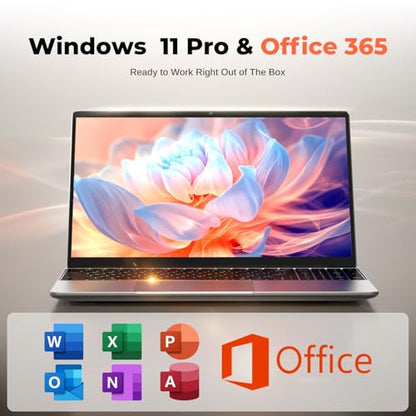 SAGAWHALE 256GB 4425Y 15.6" 1080p IPS Ultra-Portable Laptop