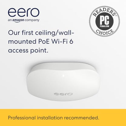 Amazon eero PoE 6 Access Point Dual-band Wi-Fi 6