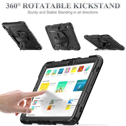 SEYMAC Stock 10.9 Inch Case for Samsung Galaxy Tab S10 Lite/S10 FE/S9 FE/ S9 - Hybrid/Silicone