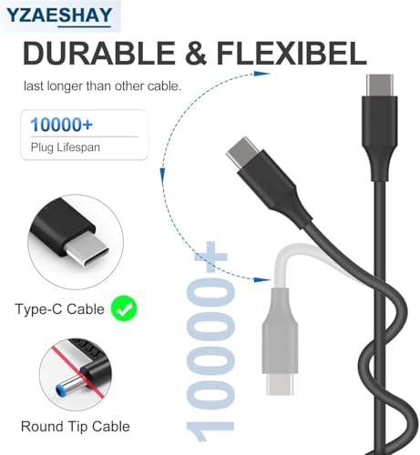 YZAESHAY 45W DZ65200325 240V 3.33A USB Type-C Power Adapter