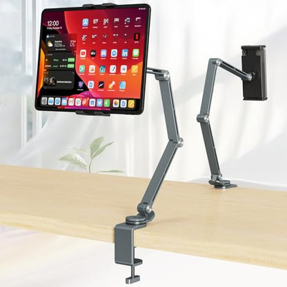 Houele Stand for Tablets and Phones Compatible with Devices Up to 15.6 inches