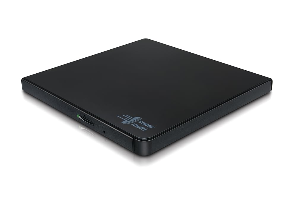 LG GP65NB78 External DVD Writer 8X +/-RW USB 2.0 M-DISC Compatible Black