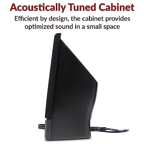 Cyber Acoustics 2.0 CA-2014 4W Speaker System Plastic Dual Speaker Design