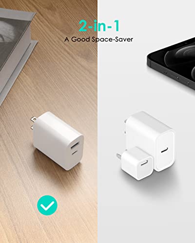 CXX 20W Dual-Port Wall Charger CA-43T ETL