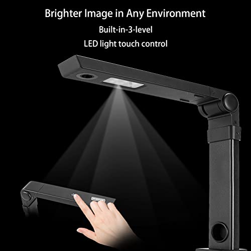 NetumScan A4 Document Camera B0BVLWTL23 800 dpi USB CMOS
