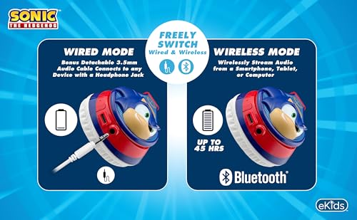 eKids 1.0 Count SO-B52 On-Ear Headphones Blue