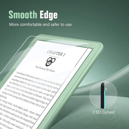 MoKo 6 Inch E-Reader Screen Protector Tempered Glass Anti-Scratch 9H HD Clear