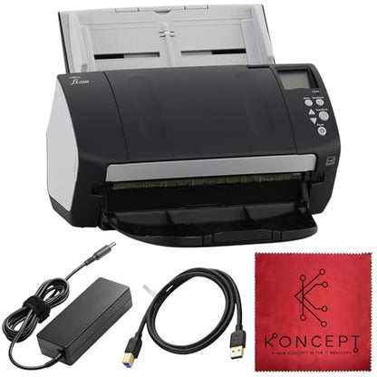 Fujitsu Fi-7160 Document Scanner 600 dpi 80-Sheet Capacity USB