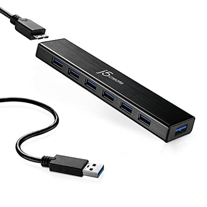 j5create 7-Port Powered USB 3.0 Hub Model JUH377