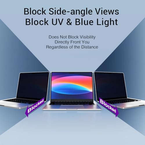 gopupu 16 Inches MacPro16 2021-2026 M1M2MM4M5 Pro Max Privacy Filter Removable Anti-Glare Screen Protector