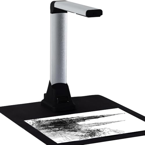 Kitnery A4 Document Camera D500 800 dpi USB Document Scanner