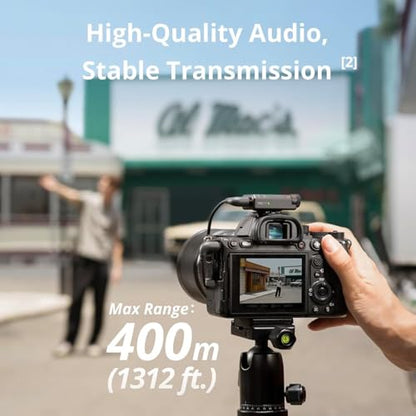 DJI Mic Mini 2 TX 1 RX USB Type-C Omnidirectional Microphone, 20 Hz - 20,000 Hz Frequency Response