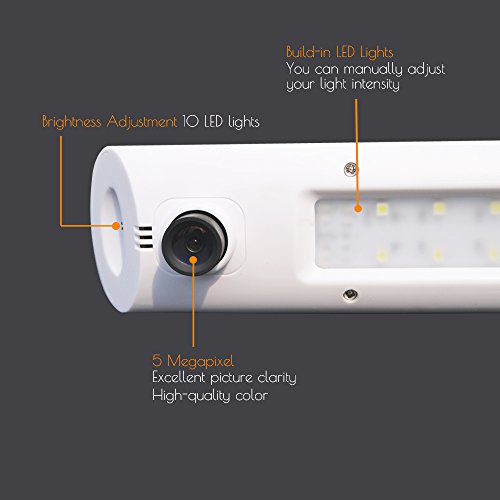 Longjoy 5.19 MP LV-1010 Manual Exposure Document Camera USB White