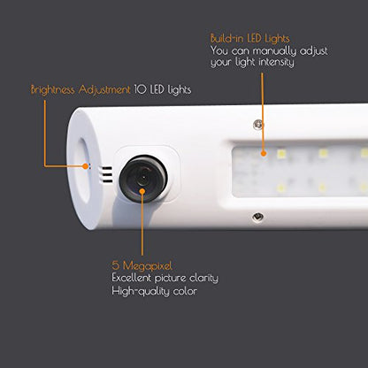 Longjoy 5.19 MP LV-1010 Manual Exposure Document Camera USB White