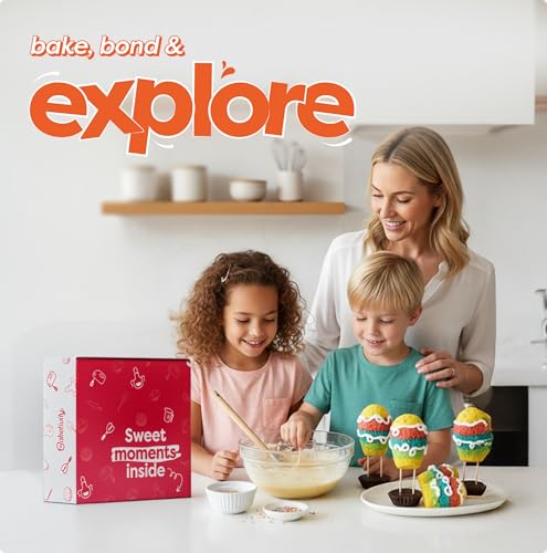 Baketivity Hot Air Balloon Madeleines Baking Kit 1.07kg 9 Pieces Educational Activity  Kids' Baking Supplies