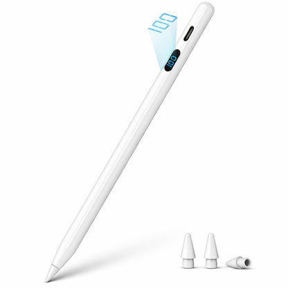 A-PCE iPad Stylus Pen SX029A White, Compatible with iPad 11/10/9/8/7/6th Gen, Air 5/4/3/M2/M3/M4, Pro 13/12.9/11, Mini 7/6/5th Gen