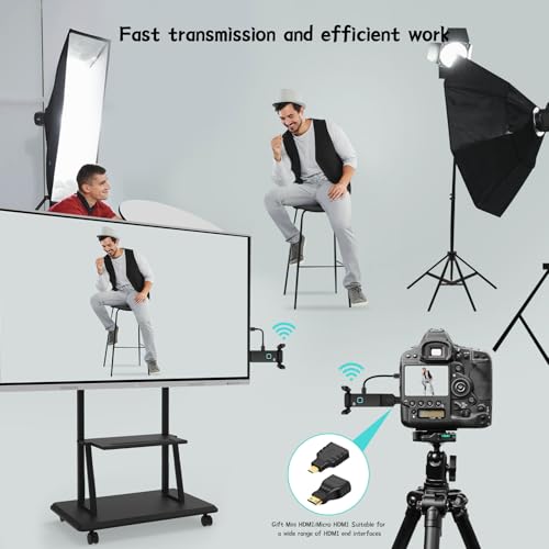 YUYUNLOMN G58F Wireless HDMI Transmitter with 4 Receivers 1080p