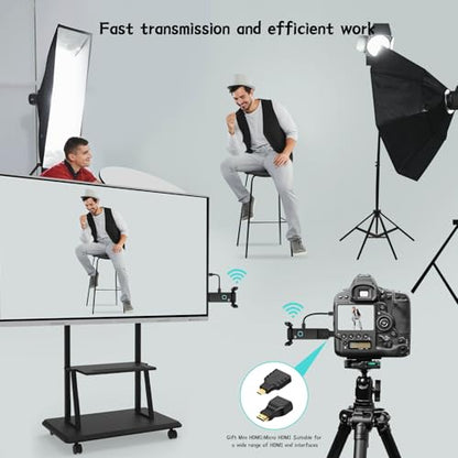 YUYUNLOMN G58F Wireless HDMI Transmitter with 4 Receivers 1080p