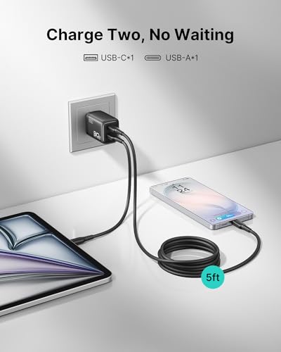 INIU 30W Dual-Port USB Wall Charger Model A12-E1