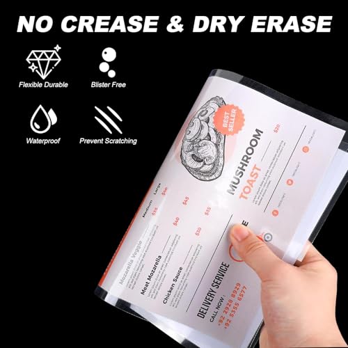 PAPRMA 5 Mil Thermal Laminating Sheets 30 Count 9" x 11.5" for 8.5" x 11" Documents
