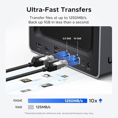 UGREEN 4-Bay DXP4800 Plus NAS Capacity 144TB Network Attached Storage
