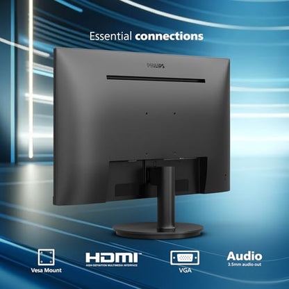 Philips 23.8 Inch 241V8LB FHD 1080p 100Hz VA LCD Monitor, VESA, HDMI 1, VGA 2