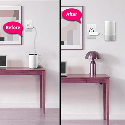 PETIMETI Deco X68-02 Tri-Band Wi-Fi 6 System Wall Mount Bracket with Cord Management