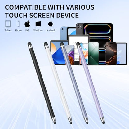 GCHMDE 5.3 x 0.3 x 0.3 inches Aluminum 10 Stylus Pen for Touchscreen