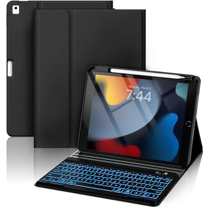 OYEEICE 10.2'' 7th/8th/9th Generation 10.5'' Air 3rd Wireless Detachable Keyboard Case