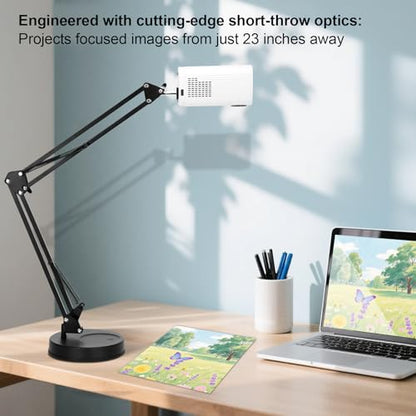 Vikua Portable Art Tracing Projector 1920 x 1080 DLP/LCD/LED Tabletop Mount
