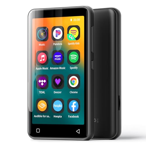 INNIOASIS 64GB G1 MP3 Player 4-Inch LCD with Bluetooth, Hi-Res Audio, FM Radio, Video Playback
