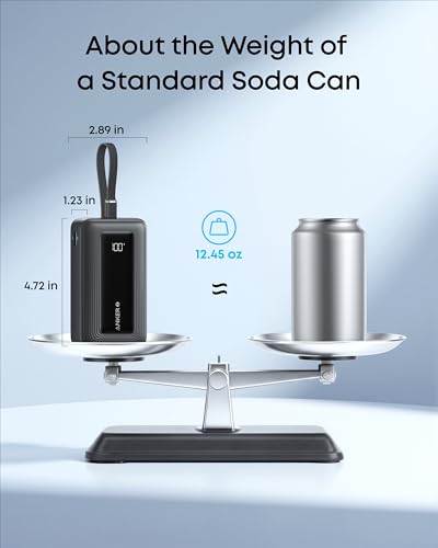 Anker 20,000mAh A1688 Power Bank USB Type C 30W 3 Ports Rechargeable Battery