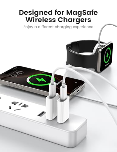 MOSWAG USB Type C Adapter 5Gbps 3A 15W White USB to USB C Adapter