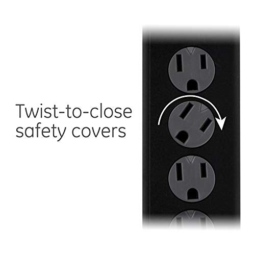 GE 6 Outlet Surge Protector 800 Joules 15 Amps 120 Volts Type B Model 47224