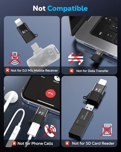 MoKo USB C to Lightning Audio Adapter ADMK250198
