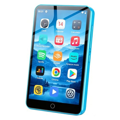 ZAQE 4Inch M505 Pro 80GB Touch Screen Bluetooth 5.0 FM Radio MP3 Player