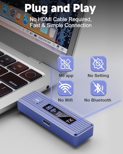 Visoud HDMI USB Type-C 4K 1080p Low Latency TV Stick