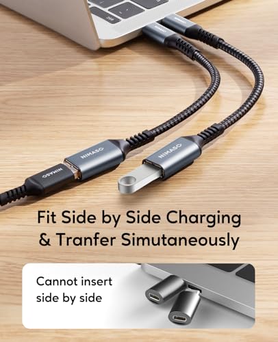 NIMASO USB-C to USB 3.0 Adapter [Model NAD20C53] 2 Count