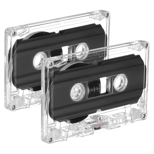 Alasum 30 Min Cassette Tape 1 GB Storage Transparent Audio Media