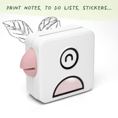 PoooliPrint 3.25" x 3.25" Model PPL1 Monochrome Thermal Pocket Printer 200 x 200 DPI
