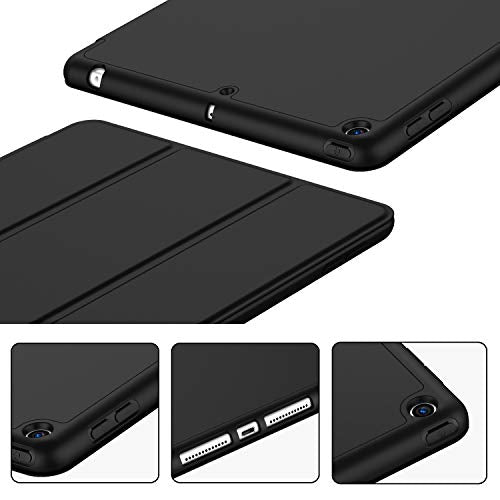 iMieet iPad 10.2 Inch Case Gen 7/8/9 Black Soft Shell