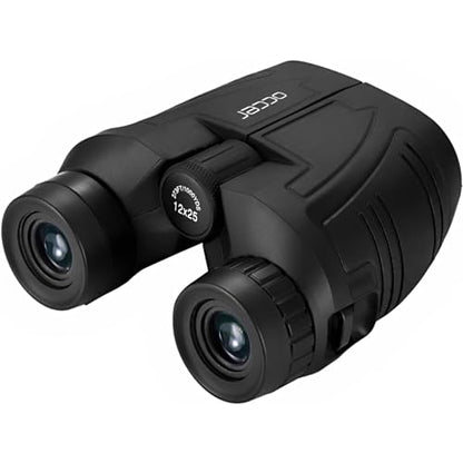 Occer 12x25 Compact Binoculars Model 888635 with 12x Magnification, Waterproof, Fully Multi-Coated, BAK-4 Prism, Adjustable Eyecups for Adults and Kids